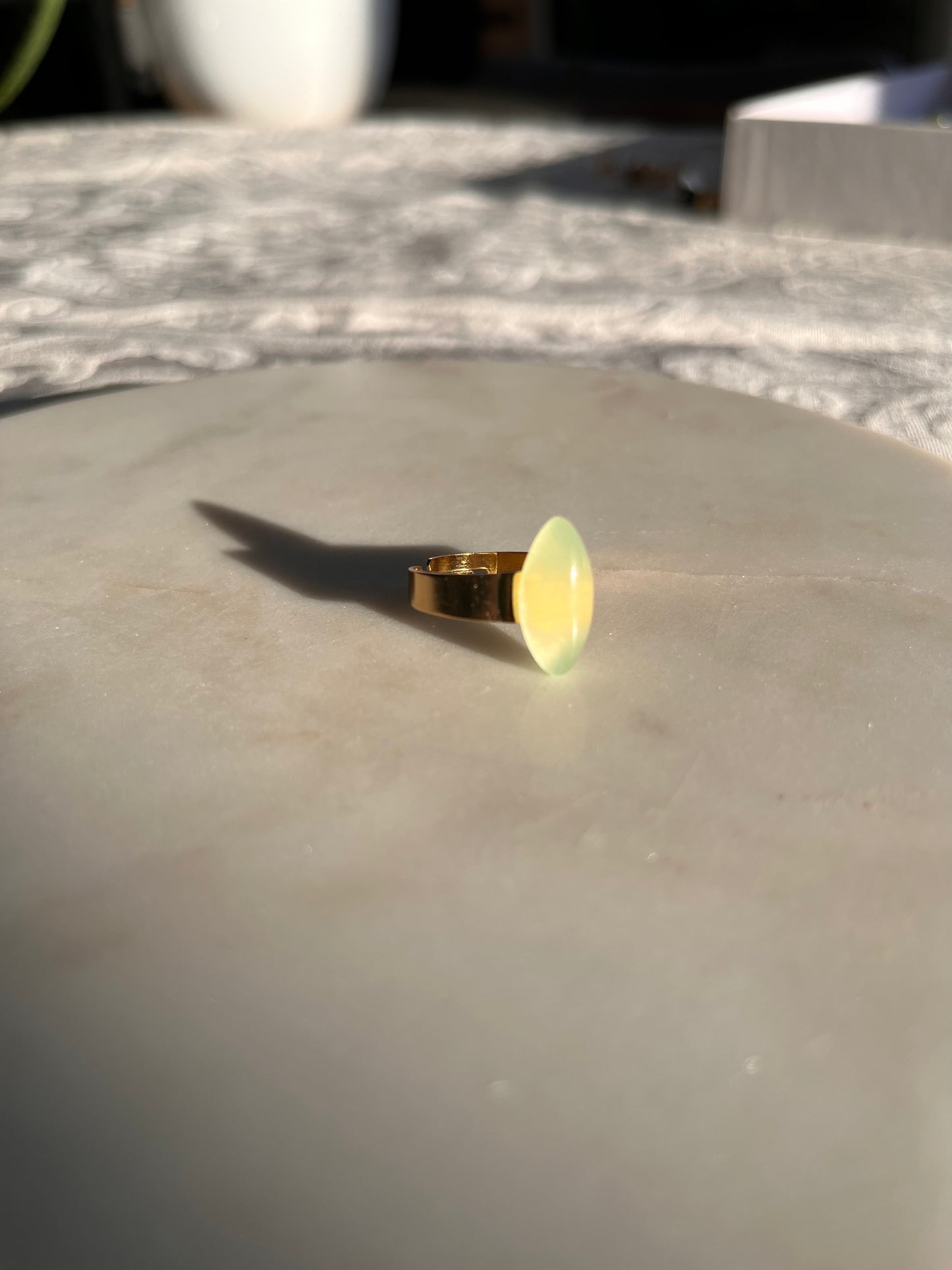 Jade gemstone - Ring