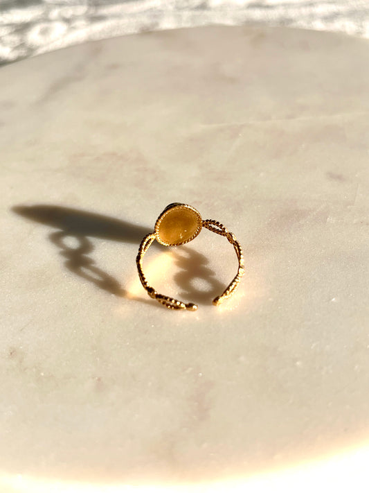 Unakite gemstone - Eowyn Ring